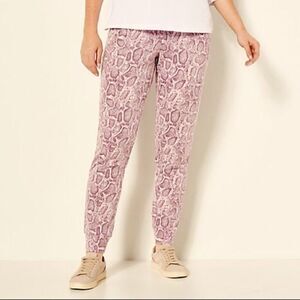 Denim & Co. Comfort Zone Soft Blend Knit Pull On Joggers